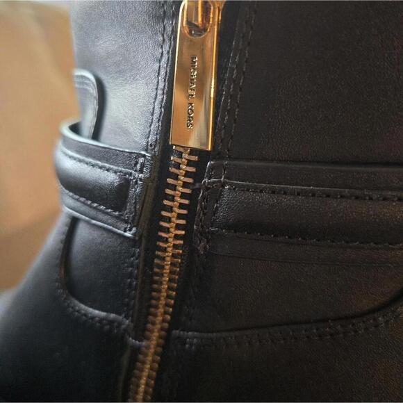 Michael Kors Mindy Leather Boot - Picture 11 of 12